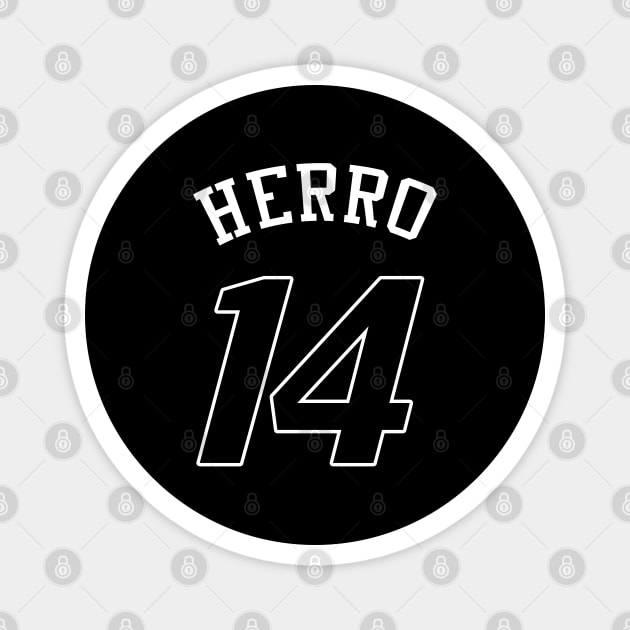 Tyler Herro Number 14 Magnet by Cabello's